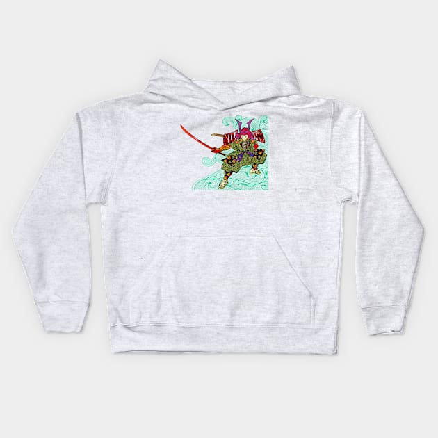 Kickin' III Kids Hoodie by sonnycosmics